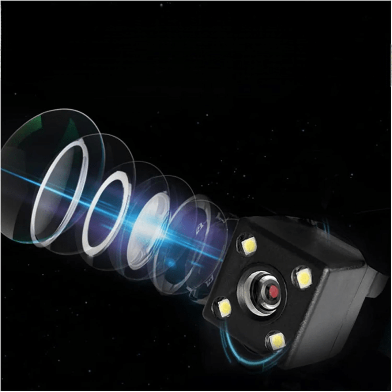 Camera Recul - RearVision™ - 4 LED - Gadget - auto - store